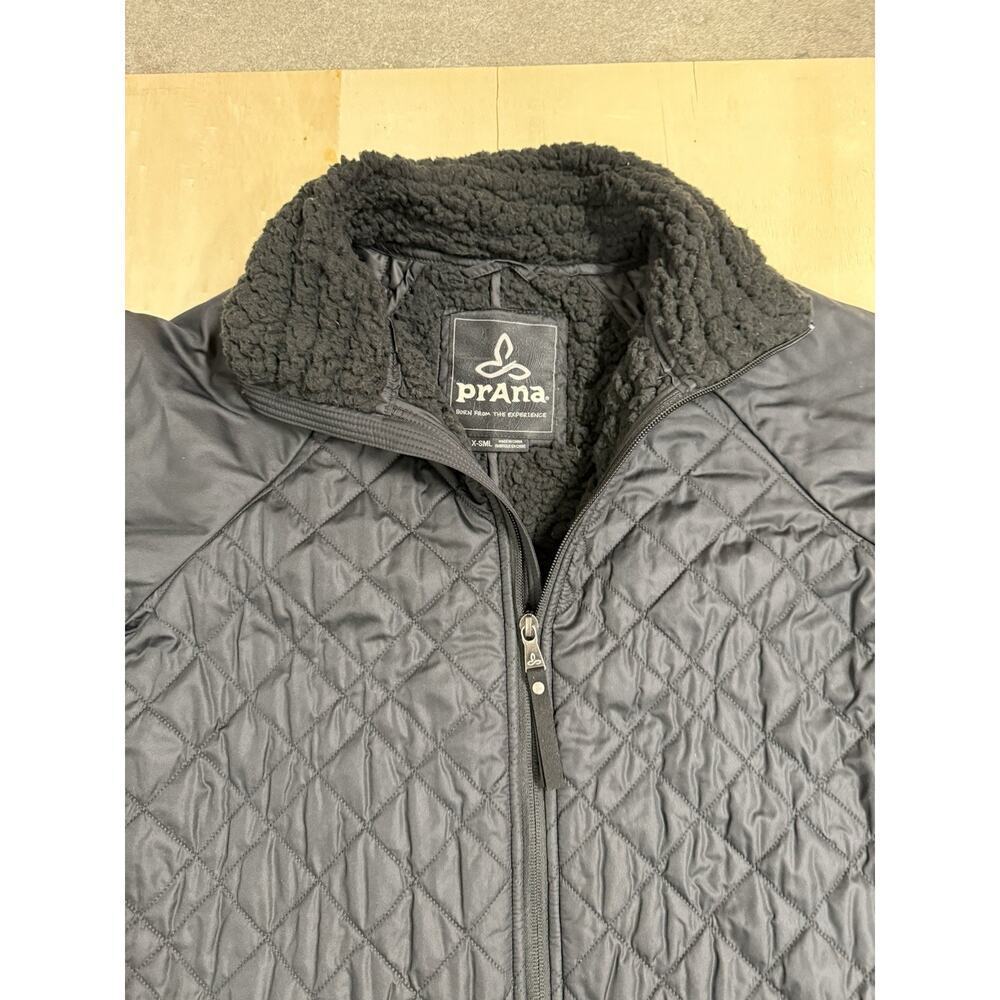 NEW prAna BLACK FLEECE LINED ESLA DUSTER JACKET SZ XS - Picture 7 of 8